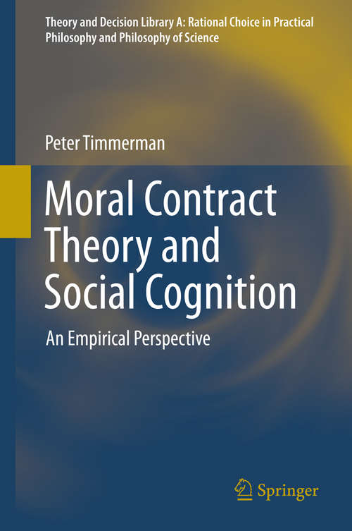 Book cover of Moral Contract Theory and Social Cognition