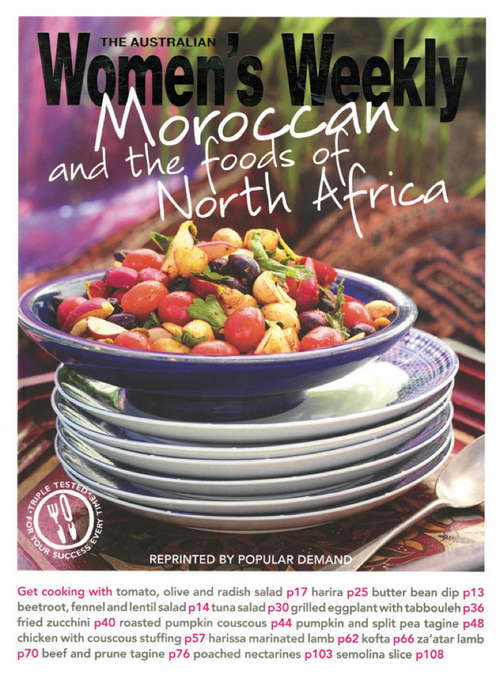 Book cover of Moroccan & the Foods of North Africa: The Australian Women's Weekly (Standard Ser.)
