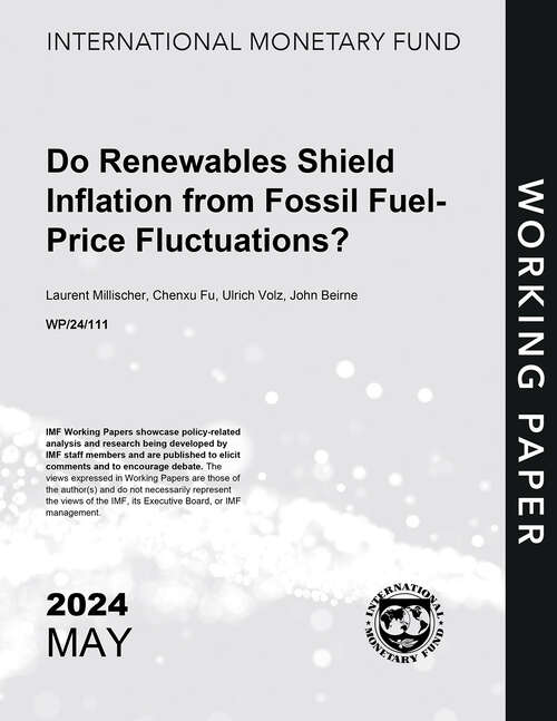 Book cover of Do Renewables Shield Inflation from Fossil Fuel-Price Fluctuations?
