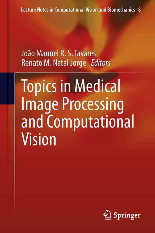 Book cover of Topics in Medical Image Processing and Computational Vision