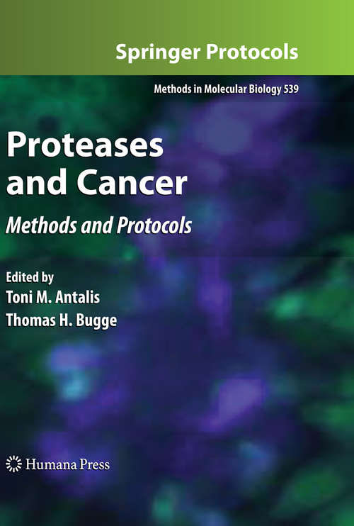 Book cover of Proteases and Cancer