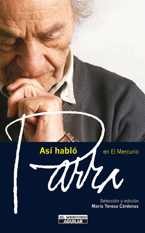 Book cover of Así habló Parra en 'El Mercurio'