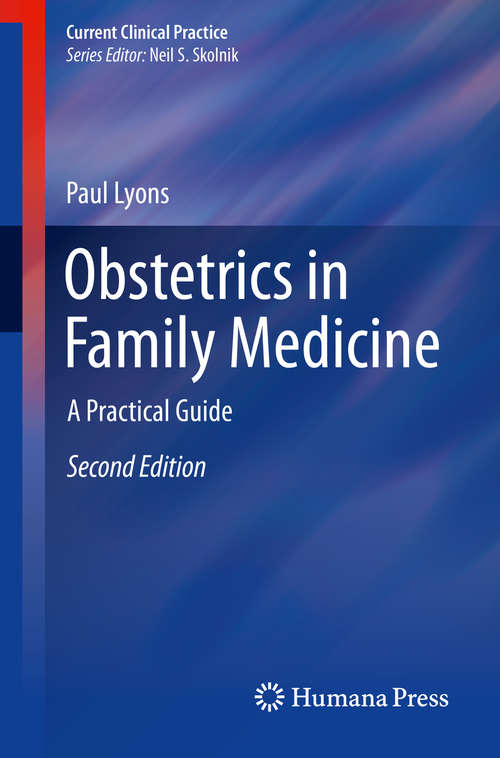 Book cover of Obstetrics in Family Medicine