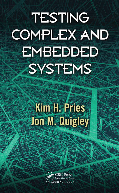 Book cover of Testing Complex and Embedded Systems