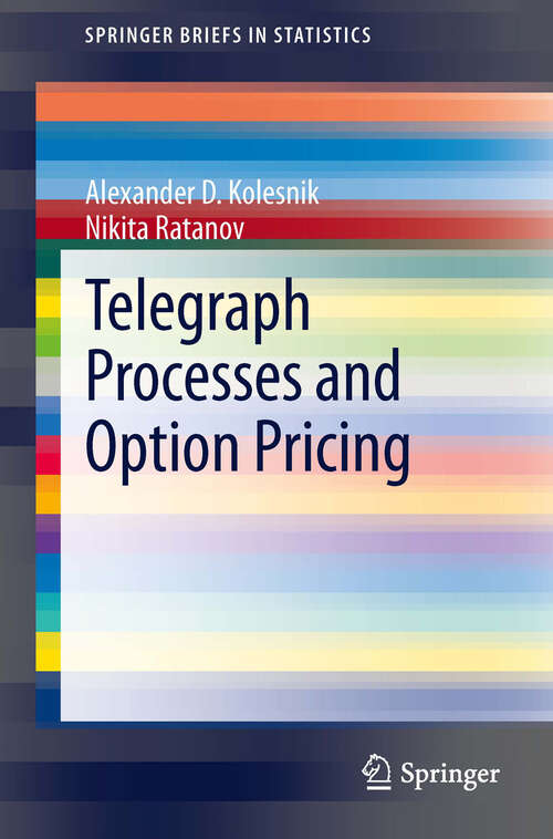 Book cover of Telegraph Processes and Option Pricing