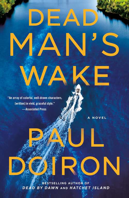 Book cover of Dead Man's Wake: A Novel (Mike Bowditch Mysteries #14)