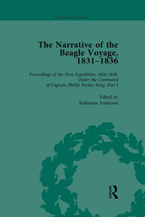 Book cover of The Narrative of the Beagle Voyage, 1831-1836 Vol 1