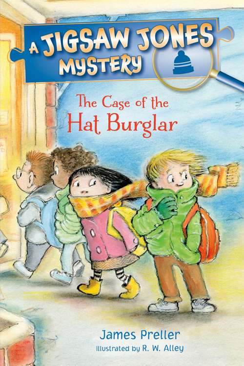 Book cover of Jigsaw Jones: The Case of the Hat Burglar (Jigsaw Jones Mysteries)