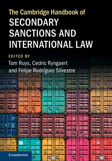 Book cover of The Cambridge Handbook of Secondary Sanctions and International Law (Cambridge Law Handbooks)