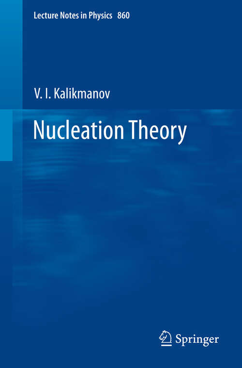 Book cover of Nucleation Theory