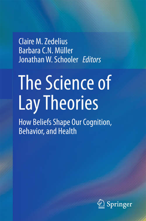 Book cover of The Science of Lay Theories