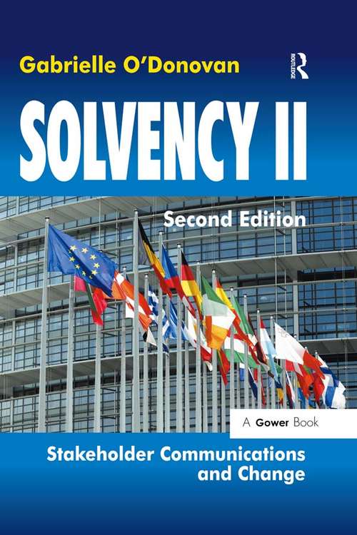 Book cover of Solvency II: Stakeholder Communications and Change (2)