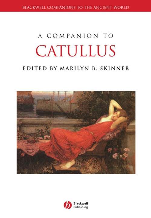 Book cover of A Companion to Catullus