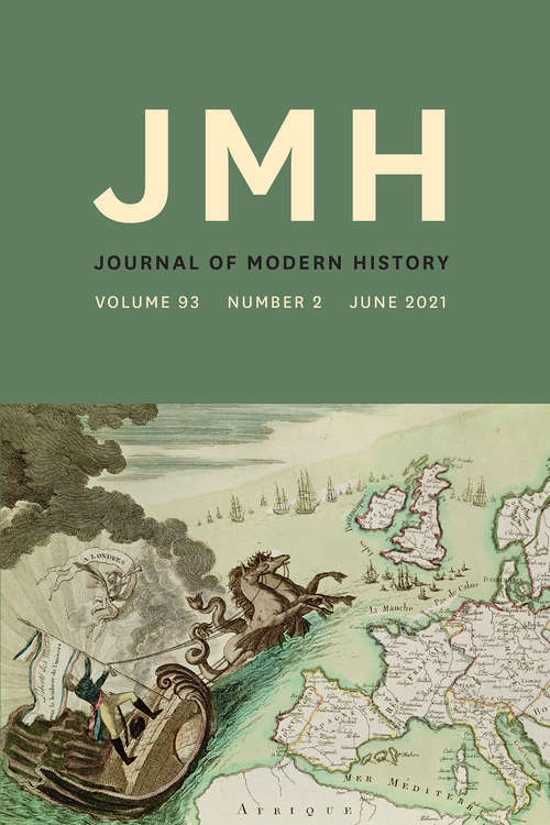 Book cover of The Journal of Modern History, volume 93 number 2 (June 2021)