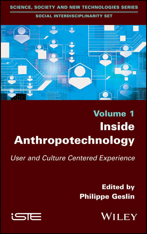 Book cover of Inside Anthropotechnology: User and Culture Centered Experience