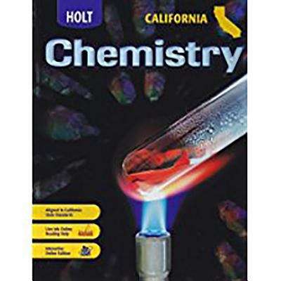 Book cover of Holt Chemistry (California Edition)