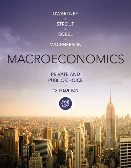 Book cover of Macroeconomics: Private and Public Choice (15th Edition)