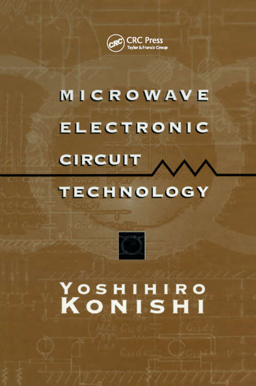 Book cover of Microwave Electronic Circuit Technology