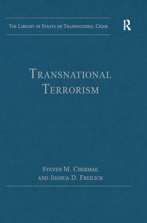 Book cover of Transnational Terrorism (The Library of Essays on Transnational Crime)