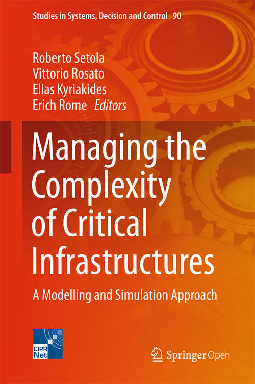 Book cover of Managing the Complexity of Critical Infrastructures