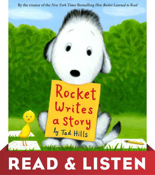 Book cover of Rocket Writes a Story: Read & Listen Edition (Rocket)
