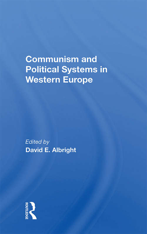 Book cover of Communism And Political Systems In Western Europe