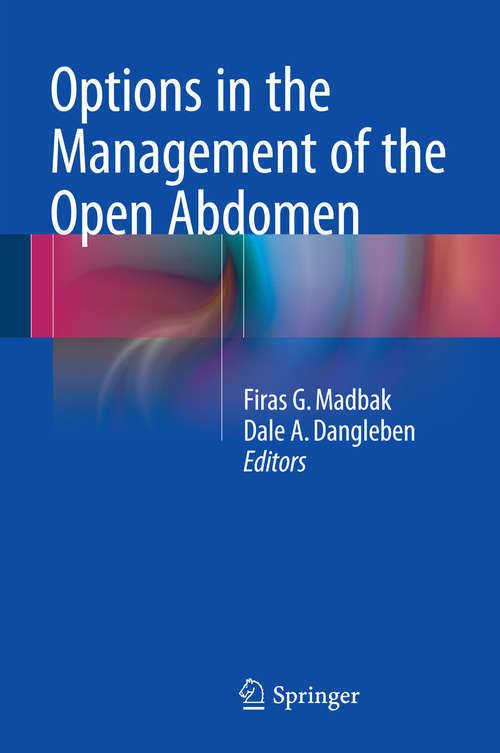 Book cover of Options in the Management of the Open Abdomen