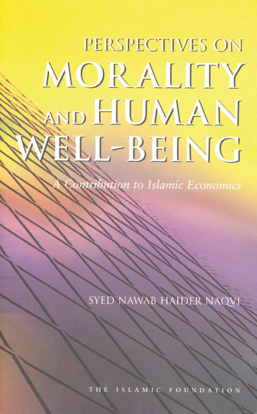 Book cover of Perspectives on Morality and Human Well-Being