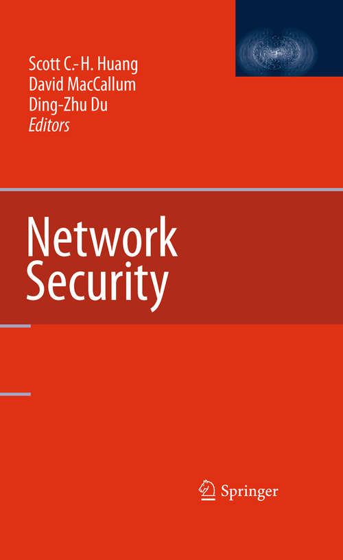 Book cover of Network Security