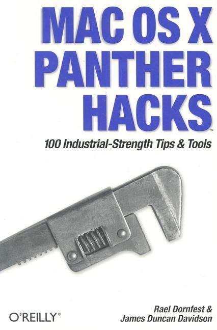 Book cover of Mac OS X Panther Hacks