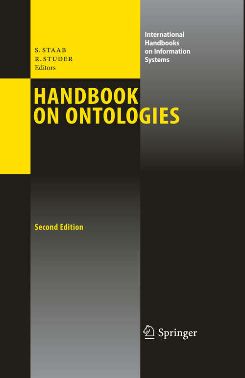 Book cover of Handbook on Ontologies