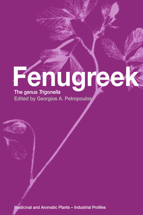 Book cover of Fenugreek: The Genus Trigonella