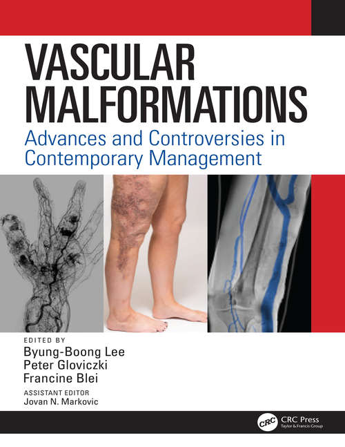 Book cover of Vascular Malformations: Advances and Controversies in Contemporary Management