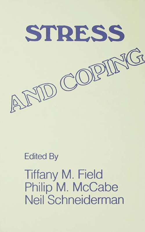 Book cover of Stress and Coping (Stress and Coping Series)