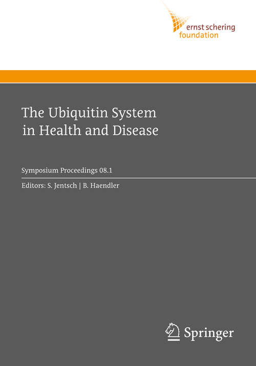 Book cover of The Ubiquitin System in Health and Disease