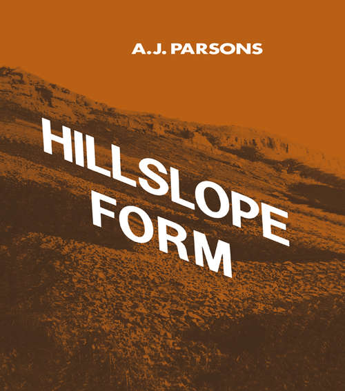 Book cover of Hillslope Form