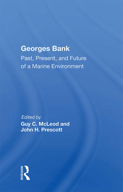 Book cover of Georges Bank: Past, Present, And Future Of A Marine Environment