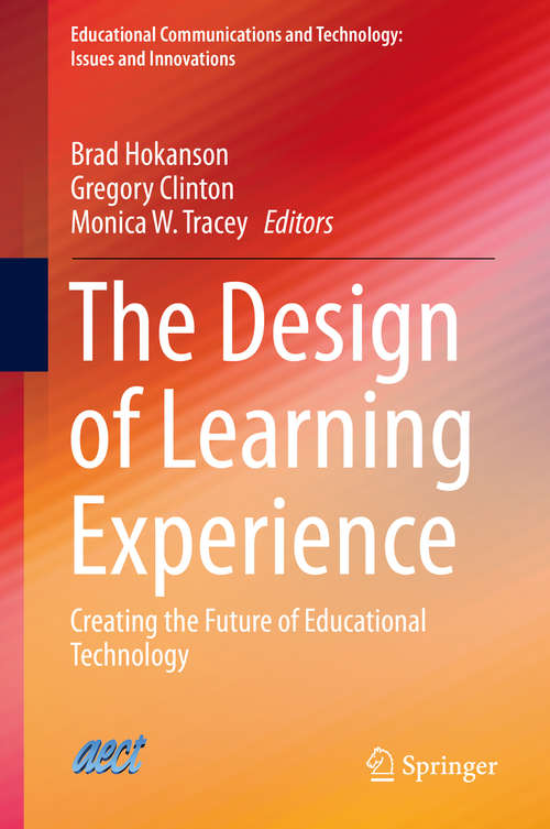 Book cover of The Design of Learning Experience