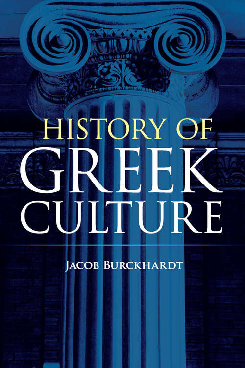 Book cover of History of Greek Culture