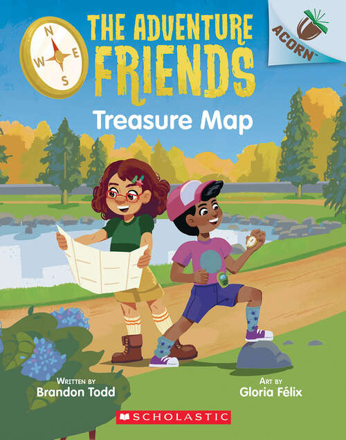 Book cover of Treasure Map: An Acorn Book (The Adventure Friends)