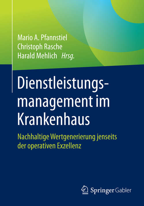Book cover of Dienstleistungsmanagement im Krankenhaus