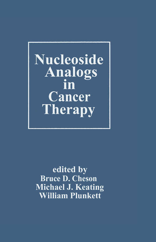 Book cover of Nucleoside Analogs in Cancer Therapy