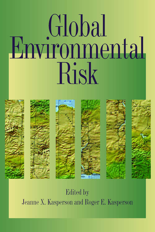 Book cover of Global Environmental Risk: Global Environmental Risk (Earthscan Risk in Society)