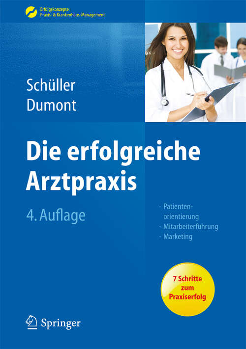 Book cover of Die erfolgreiche Arztpraxis