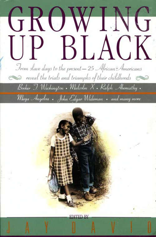 Book cover of Growing Up Black