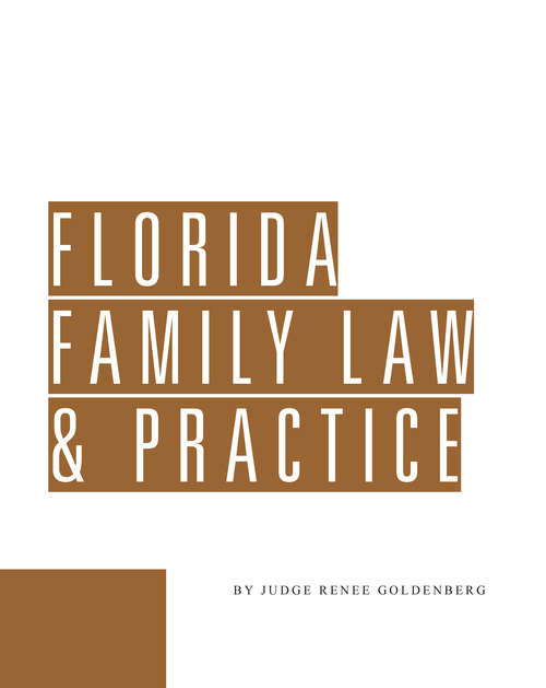 Book cover of Florida Family Law & Practice