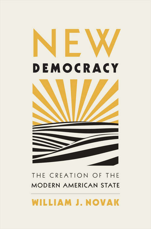 Book cover of New Democracy: The Creation of the Modern American State