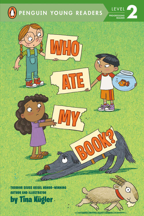 Book cover of Who Ate My Book? (Penguin Young Readers, Level 2)