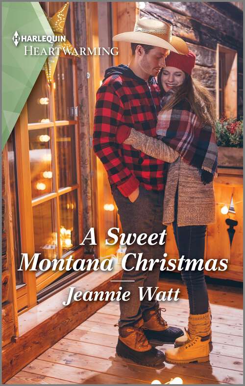 Book cover of A Sweet Montana Christmas: A Clean and Uplifting Romance (The Cowgirls of Larkspur Valley #2)