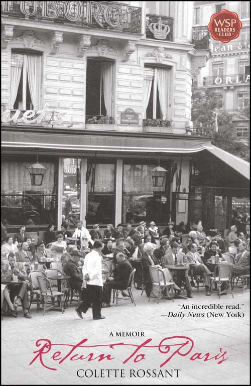 Book cover of Return to Paris: A Memoir